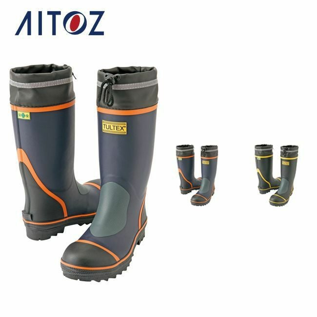 安全長靴 安全軽半長AK010（シバタ工業）アケイスーパー後続品 | 資材