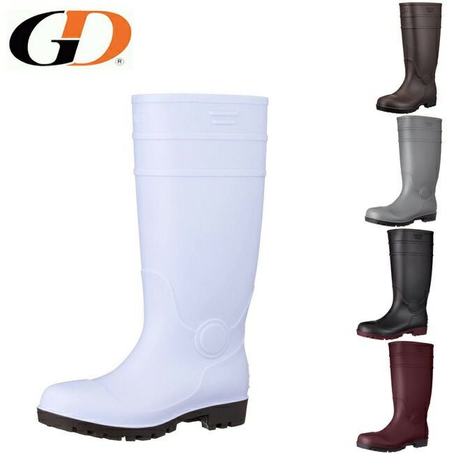 ジーデージャパン長靴鋼製先芯入り底耐油RB-718