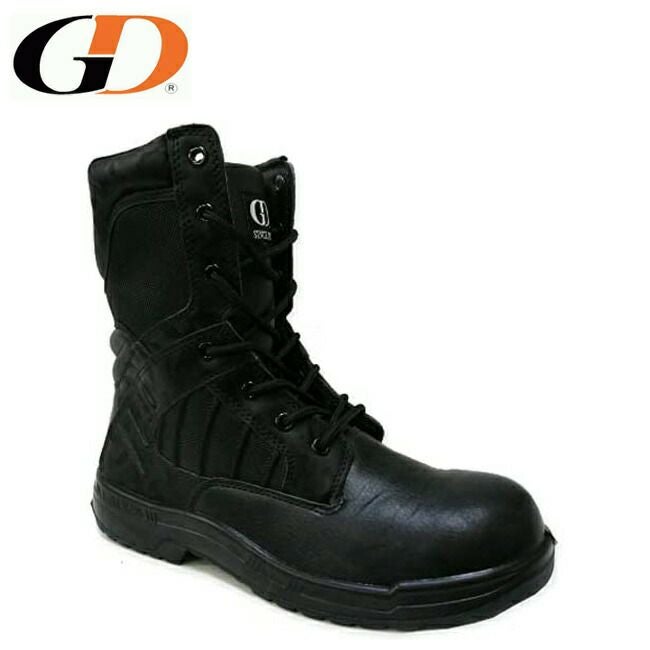 ジーデージャパン半長靴編み上げ樹脂先芯GD-81