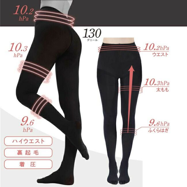 グローバル・ジャパンゆる圧裏起毛タイツ