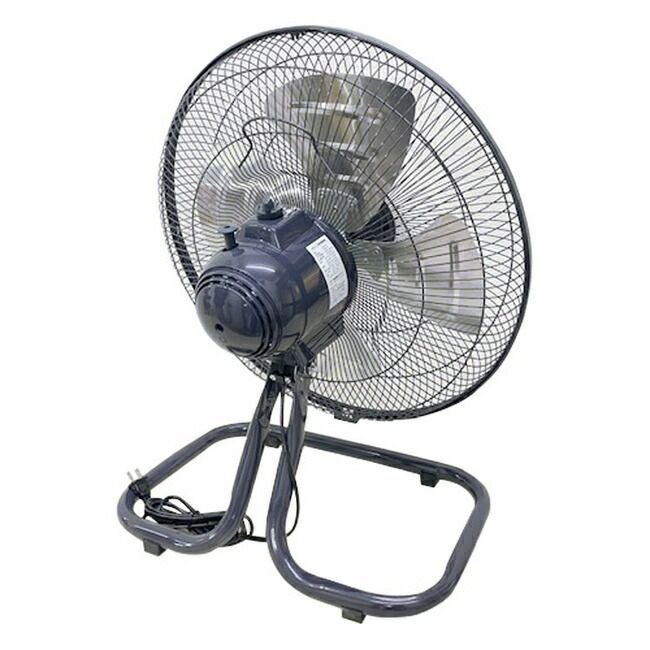 BRAIN 45cmアルミ製４枚羽根,工業用扇風機 BR-564 本体 BRAIN ブレイン 工業用扇風機 工場扇 アルミ羽根 45cm 床置式 BR-564