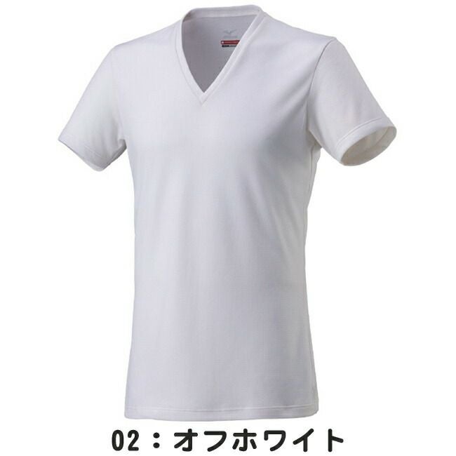 ミズノmizunoブレスサーモアンダーウエアC2JAA613薄手forDailyVネック半袖シャツメンズ|20232023年新モデル最新新作あったかあったかい暖かい温かいあたたかい秋冬秋冬