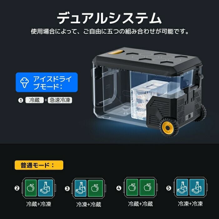 BougeRVASPENPROポータブル冷蔵庫41LASPEN40PRO