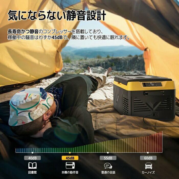 BougeRVポータブル冷蔵庫20ＬBRV-CR20