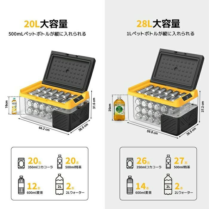 BougeRVポータブル冷蔵庫20ＬBRV-CR20