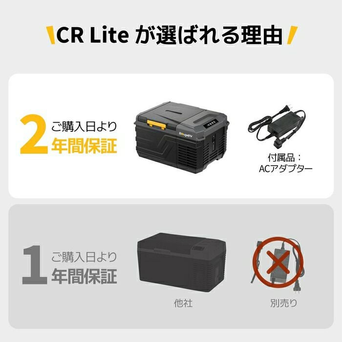 BougeRVCRLiteポータブル冷蔵庫9LCR00906