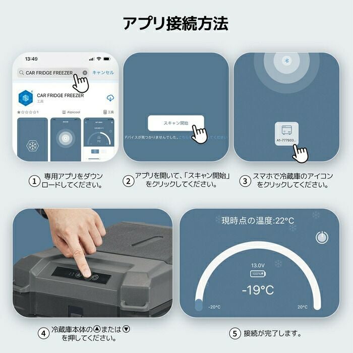 BougeRVCRLiteポータブル冷蔵庫9LCR00906