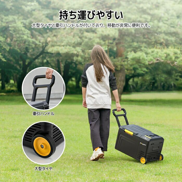 BougeRVCRDMINIポータブル冷蔵庫19LBKCR02010