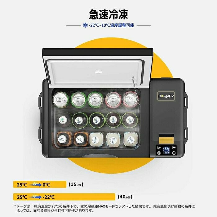 BougeRVCRPROVIPポータブル冷蔵庫29LCRPRO30VIP