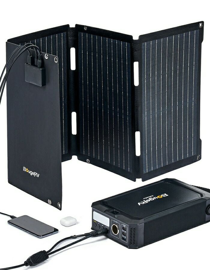 BougeRV50WソーラーパネルJPISE238