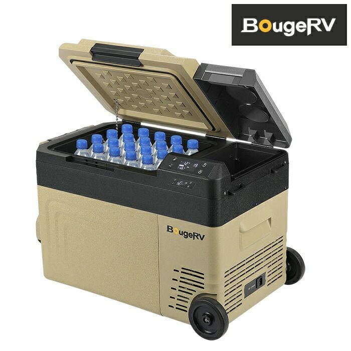 BougeRV CRD MINI ポータブル冷蔵庫 24L カーキ PR2504