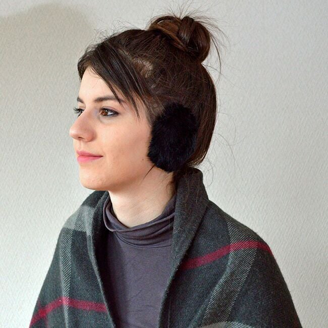 メテックスMETEX【TYEFF-BR-04】イヤーラックスフェイクファー