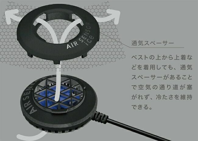 クロダルマ【KS-2300】メッシュベスト＆ペルチェデバイスフルセット