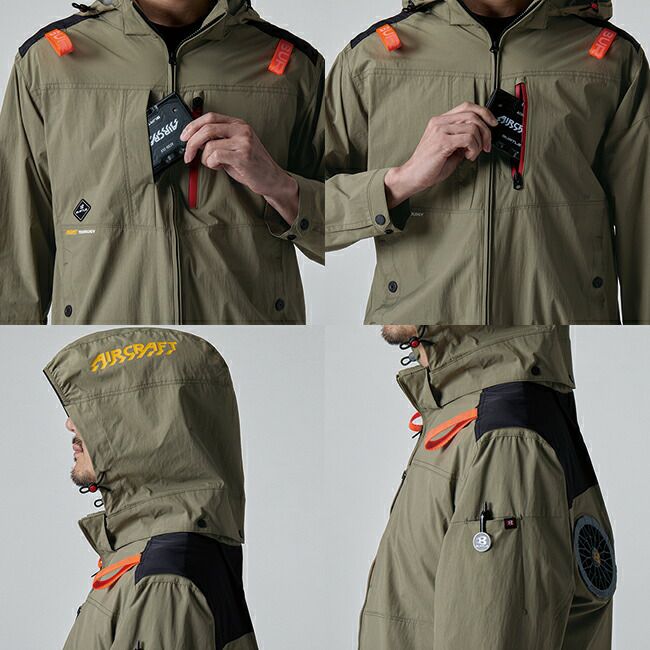 バートルBURTLE空調ウェア【ac2081】長袖