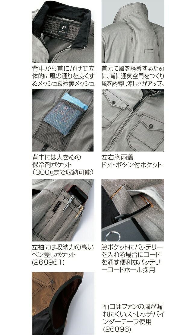 【2025年20Vファン&バッテリーセット】クロダルマ【26896】ベスト