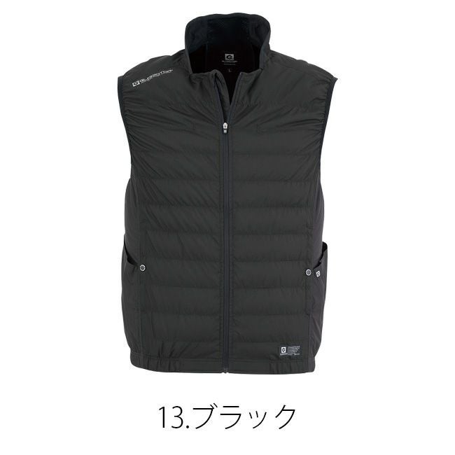 【2023年ファン&バッテリー付き】空調風神服コーコスCO-COS空調ウェア【G-7729】ボルトクール風ダウンベスト
