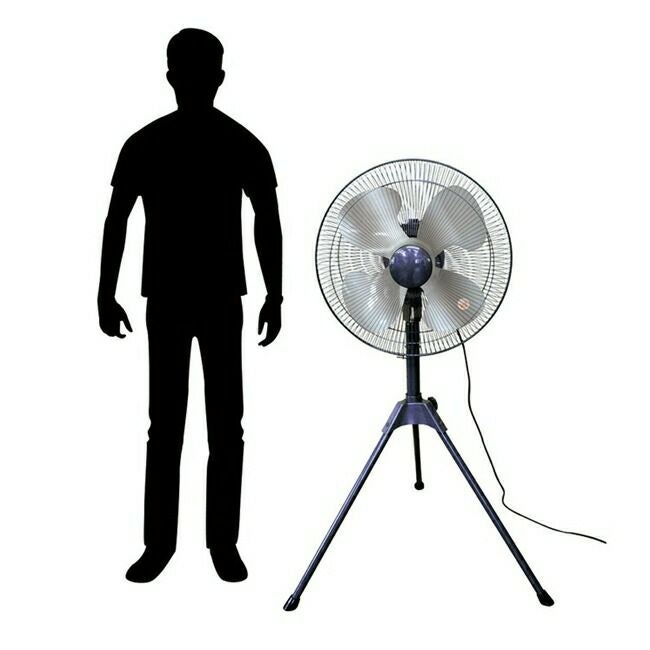 ブレインBRAIN【BR-567】新商品/工業用扇風機(工場扇)45cmアルミ羽根三脚スタンド式(送料込)