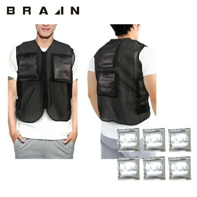 ブレインBRAIN【KB-107】爽快くんメッシュベスト