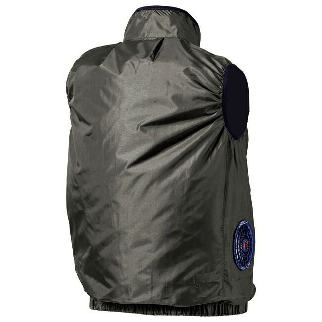 【2025年28Vバッテリー＆ファンセット】村上被服快適ウェア鳳皇サイドファンベストV7719