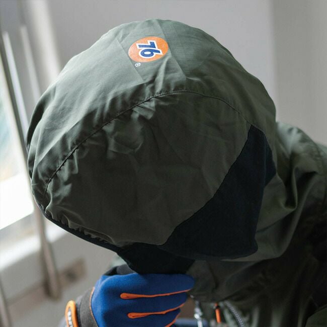 【2025年ファン＆バッテリー付き】富士手袋FUJITEUNION【76-920】空調ウェア半袖フードジャケット