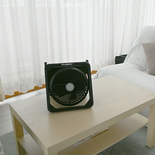 メテックスMETEXPANERGYコードレスウルトラソーラーファンPAN-SLF-BK