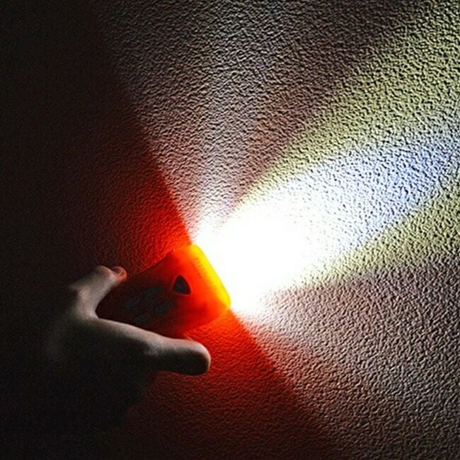 メテックスMETEXEVERBrightエバーブライトスーパーミニDX(L-S)手回し充電ラジオSMDT-OR/SMDS-OR