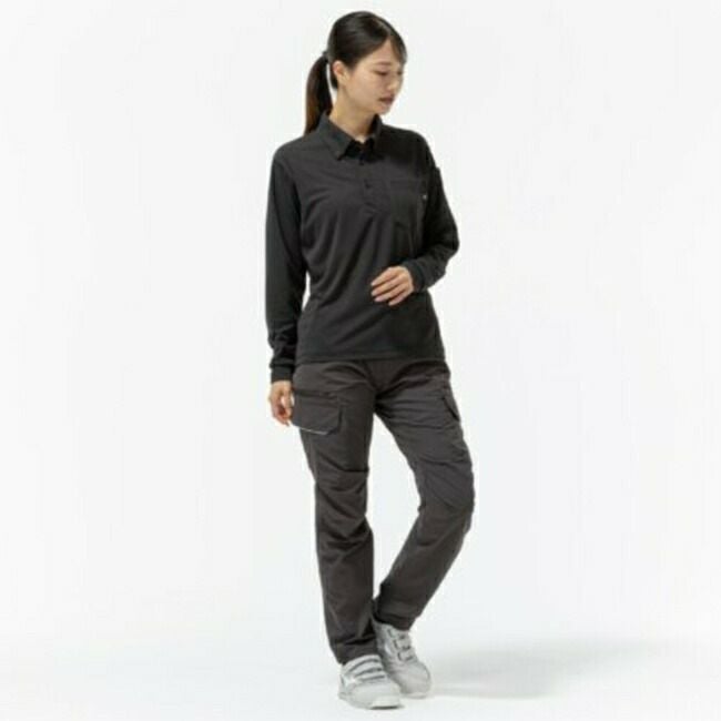 ミズノmizunoワークボタンダウンポロシャツ(長袖)