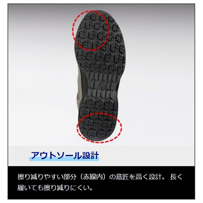 ミズノ mizuno 安全靴 作業靴 オールマイティ 【F1GA2603 / F1GA2607