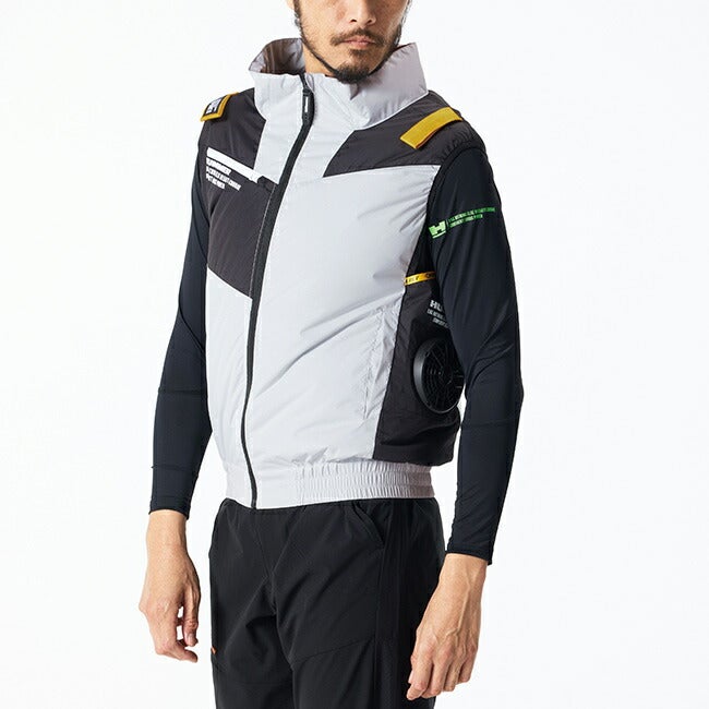 空調風神服アタックベースHUMMER空調ウェア服【09940】服単体ベスト