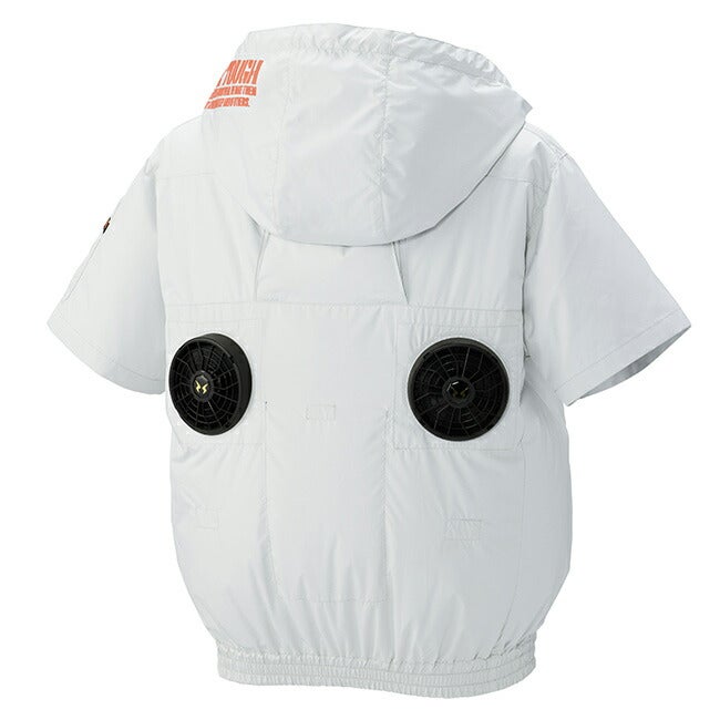 空調風神服アタックベースThetough空調ウェア服【1145】首ペルチェ用ドットボタン付き服単体半袖