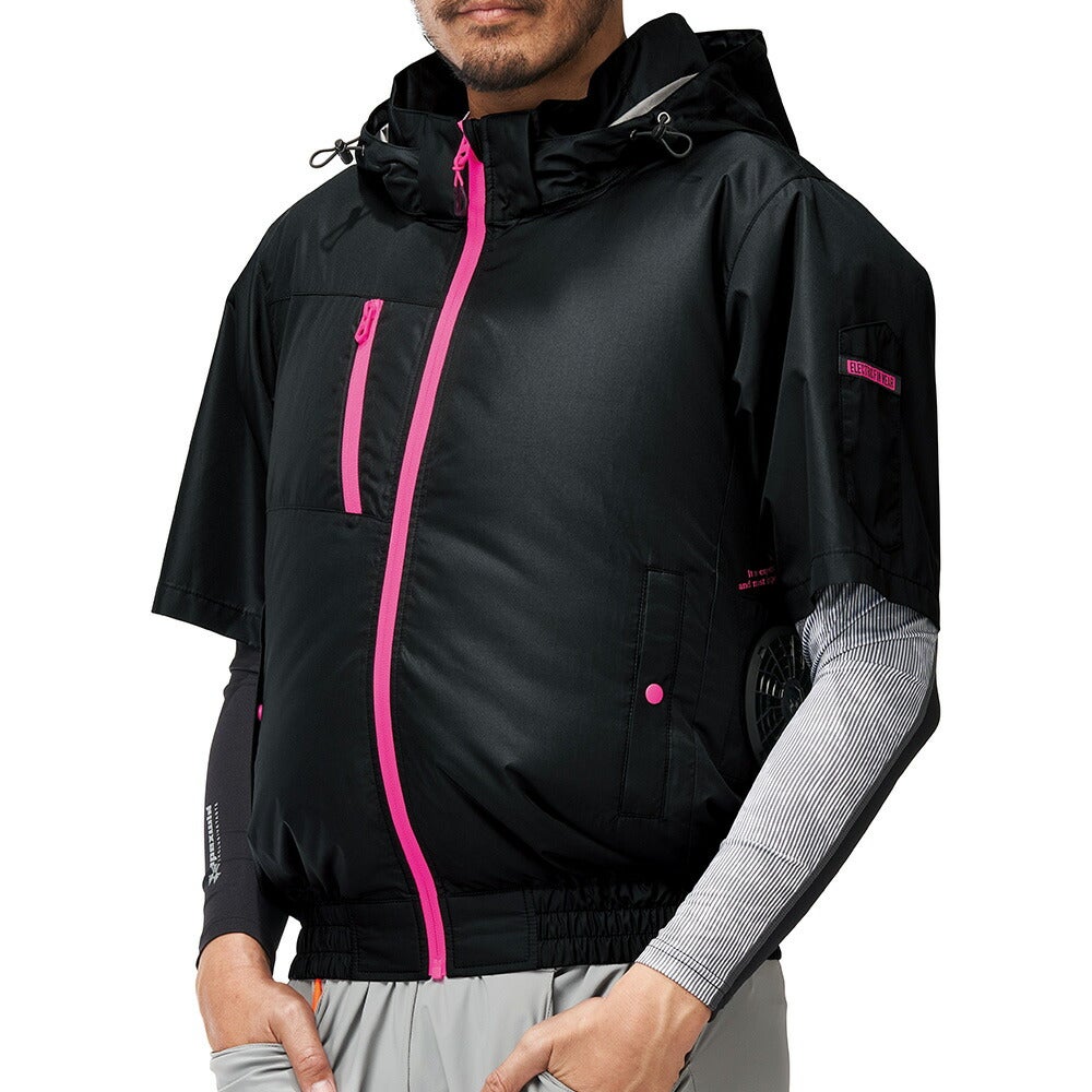 空調風神服アタックベース空調ウェア服【8845】Thetough服単体半袖|夏涼しいクール空調ウェア服作業着夏場現場作業熱中症対策おしゃれかっこいいカジュアルメンズレディース作業着作業服