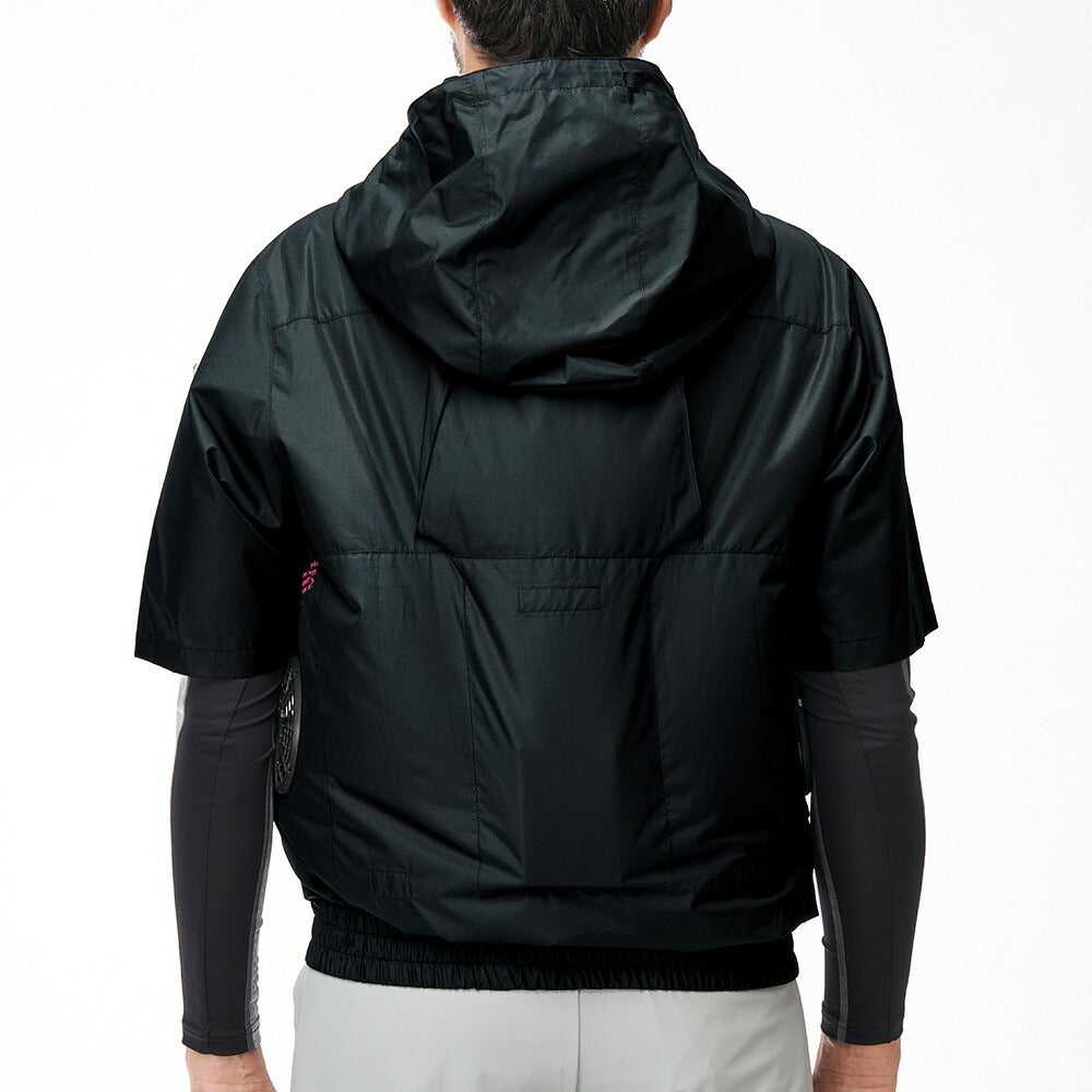 空調風神服アタックベース空調ウェア服【8845】Thetough服単体半袖|夏涼しいクール空調ウェア服作業着夏場現場作業熱中症対策おしゃれかっこいいカジュアルメンズレディース作業着作業服