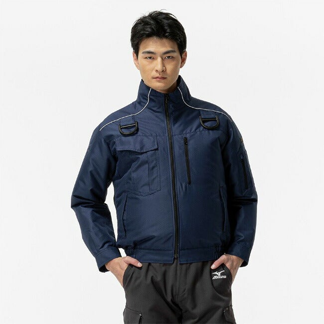 【24V2025年GLOBALバッテリー＆ファン付き】ミズノmizuno空調ウェア【F2JP0182】長袖エアリージャケットTOUGHフルハーネス安全帯対応|夏クール空調空調ウェア涼しい冷たい爽快ひんやりアイスウェア冷感ウェア冷却作業着現場作業場夏場熱中症