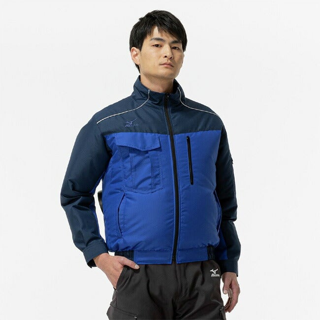 【24V2025年GLOBALバッテリー＆ファン付き】ミズノmizuno空調ウェア【F2JP9190】長袖エアリージャケットTOUGH|夏クール空調空調ウェア涼しい冷たい爽快ひんやりアイスウェア冷感ウェア冷却作業着現場作業場夏場熱中症暑さ対策熱中症対策実用