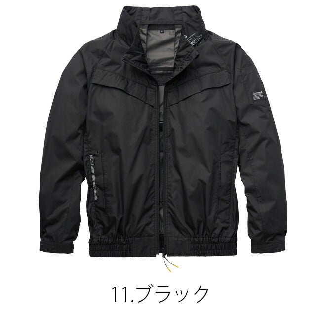 【2026年24V日本製バッテリー＆ファン付き】空調風神服アタックベース空調ウェア服【6643】Thetoughチタン長袖ジャケット|夏涼しいクール空調ウェア服作業着夏場現場作業熱中症対策おしゃれかっこいいカジュアルメンズレディース作業着作業服
