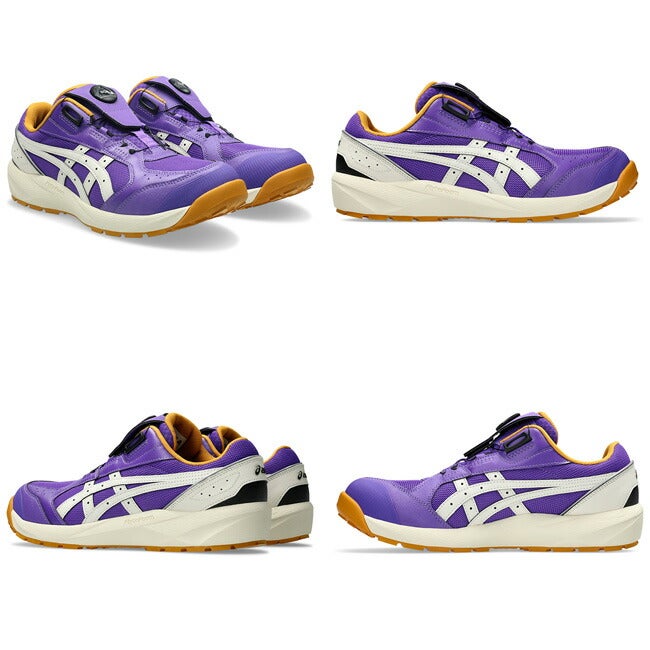 【先行予約受付中】アシックスasics安全靴作業靴数量限定モデルウィンジョブCP229BOALC1273A176500：ラジアントアメジスト×バーチ