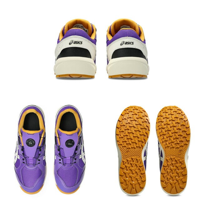 【先行予約受付中】アシックスasics安全靴作業靴数量限定モデルウィンジョブCP229BOALC1273A176500：ラジアントアメジスト×バーチ
