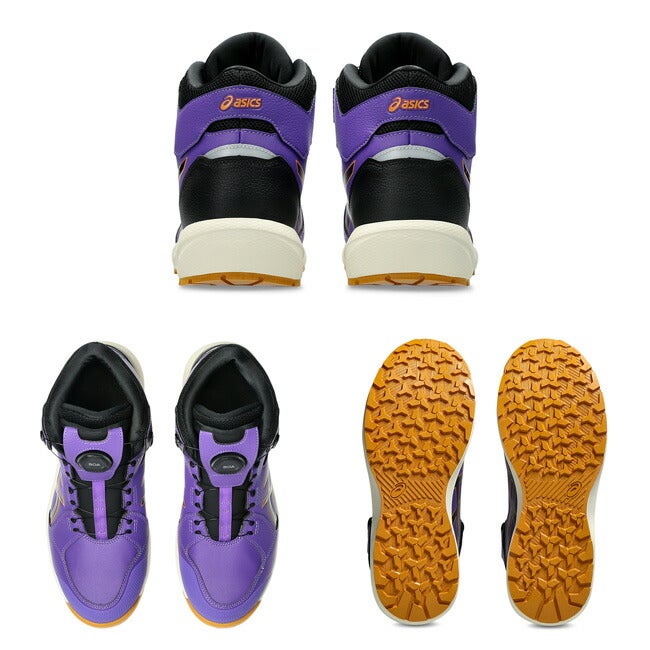 【先行予約受付中】アシックスasics安全靴作業靴数量限定モデルウィンジョブCP314BOALC限定モデル1273A177500：ラジアントアメジスト×バーチ