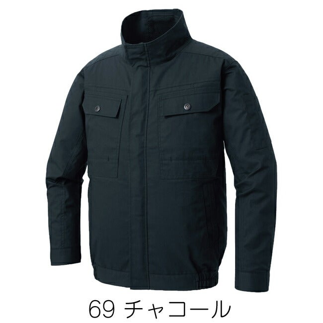 【2026年24V日本製バッテリー＆ファン付き】空調風神服sun-sサンエス空調ウェア長袖ブルゾンKF92400|夏クール空調空調ウェア涼しい冷たい爽快ひんやりアイスウェア冷感ウェア冷却作業着現場作業場夏場熱中症暑さ対策熱中症対策実用フルセット