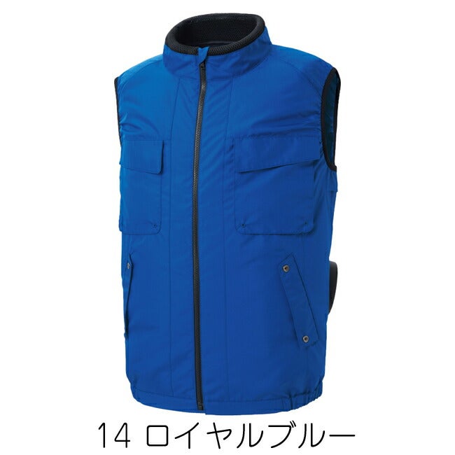 【2026年24V日本製バッテリー＆ファン付き】空調風神服sun-sサンエス空調ウェアエコベストKF92412|夏クール空調空調ウェア涼しい冷たい爽快ひんやりアイスウェア冷感ウェア冷却作業着現場作業場夏場熱中症暑さ対策熱中症対策実用フルセット