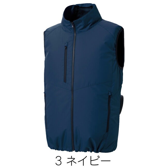 【2026年24V日本製バッテリー＆ファン付き】空調風神服sun-sサンエス空調ウェアエコベストKF92422|夏クール空調空調ウェア涼しい冷たい爽快ひんやりアイスウェア冷感ウェア冷却作業着現場作業場夏場熱中症暑さ対策熱中症対策実用フルセット