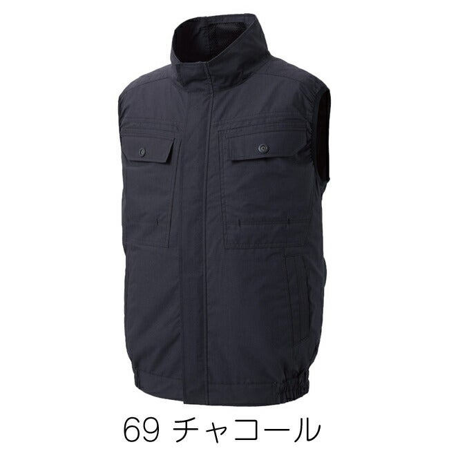 【2026年24V日本製バッテリー＆ファン付き】空調風神服sun-sサンエス空調ウェアベストKF92490|夏クール空調空調ウェア涼しい冷たい爽快ひんやりアイスウェア冷感ウェア冷却作業着現場作業場夏場熱中症暑さ対策熱中症対策実用フルセット
