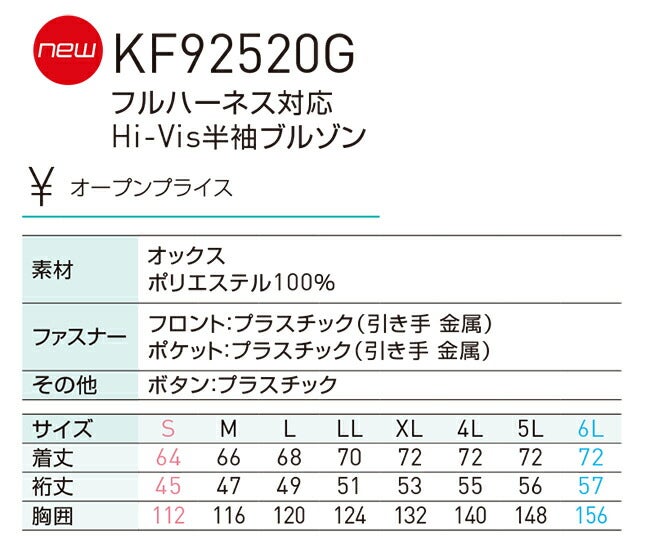 【2026年30V海外製バッテリー＆ファン付き】サンエスSUN-S空調風神服【KF92520G】フルハーネス対応Hi-Vis半袖ブルゾン|夏クール空調空調ウェア涼しい冷たい爽快ひんやりアイスウェア冷感ウェア冷却作業着現場作業場夏場熱中症