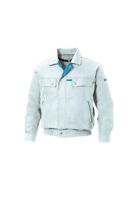 【2026年30V海外製バッテリー＆ファン付き】サンエスSUN-S空調風神服KF90450長袖ワークブルゾン帯電防止素材WA10470シリーズパンツ対応｜風神単品静電帯電防止カジュアルおしゃれかっこいい和KU90450