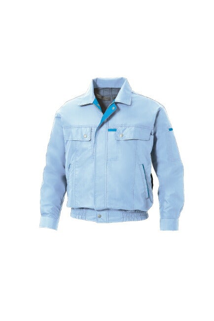【2026年30V海外製バッテリー＆ファン付き】サンエスSUN-S空調風神服KF90450長袖ワークブルゾン帯電防止素材WA10470シリーズパンツ対応｜風神単品静電帯電防止カジュアルおしゃれかっこいい和KU90450