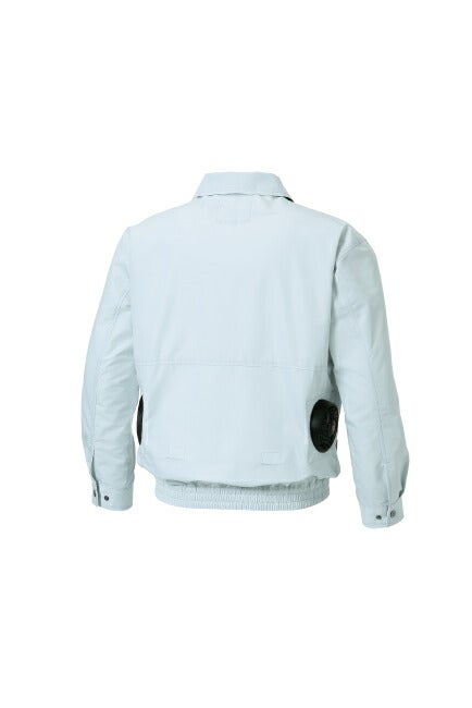 【2026年30V海外製バッテリー＆ファン付き】サンエスSUN-S空調風神服KF90470長袖ワークブルゾン帯電防止素材｜風神単品静電帯電防止カジュアルおしゃれかっこいいKU90470