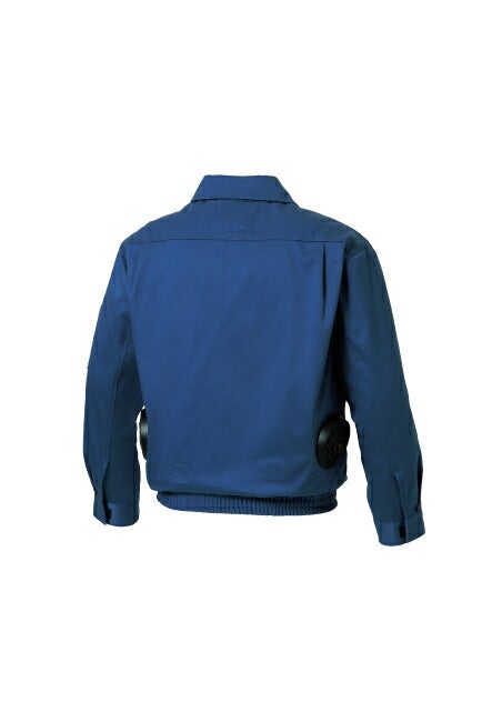 【2026年30V海外製バッテリー＆ファン付き】サンエスSUN-S空調風神服KF90600長袖ワークブルゾン厚生地裏：ポリエステル100％｜風神カジュアルおしゃれ綿100％KU90600
