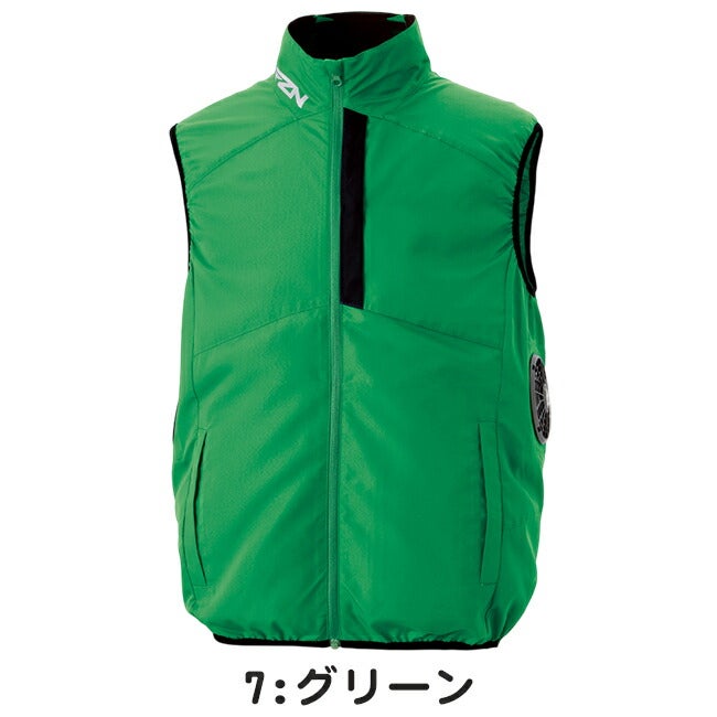 【2026年24V日本製バッテリー＆ファン付き】サンエスSUN-S空調風神服空調ウェア【KF96032】チタン加工ベスト