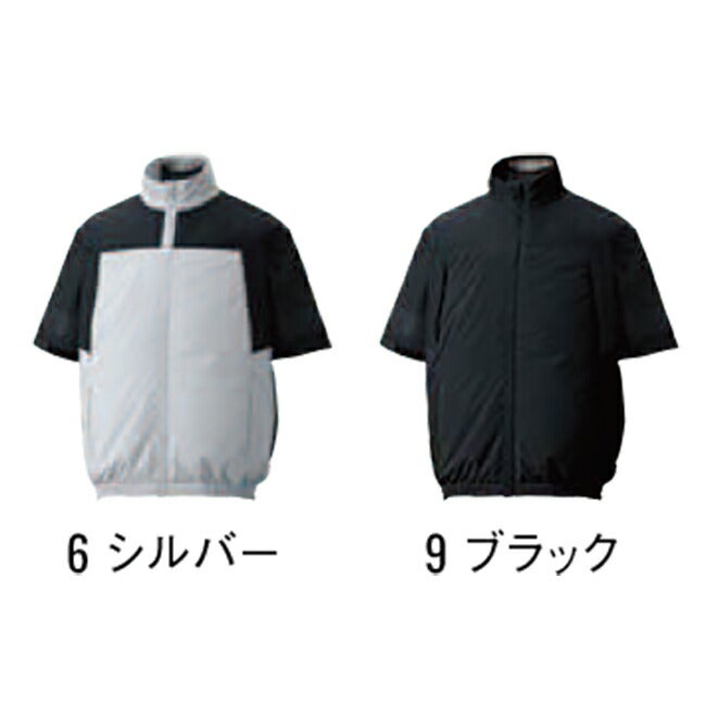 【2026年24V日本製バッテリー＆ファン付き】サンエスSUN-S空調風神服空調ウェア【KF92640】クールフィルター半袖ブルゾン