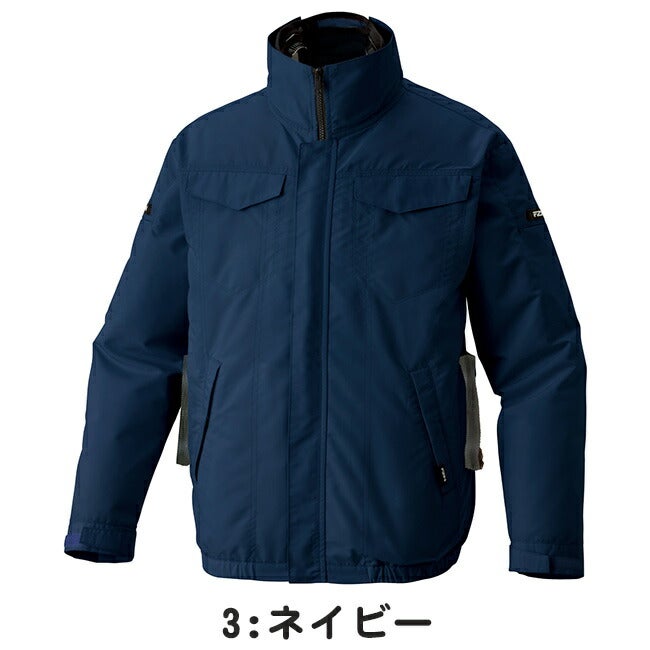 【2026年30V海外製バッテリー＆ファン付き】サンエスSUN-S空調風神服空調ウェア【KF92621】長袖ブルゾン